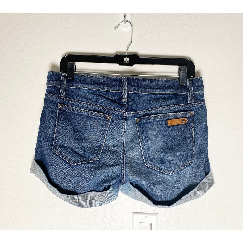 Joe's Jeans Womens Sammy Cuffed Low Rise Short Shorts Stretch Comfy Cotton Denim - Picture 4 of 8